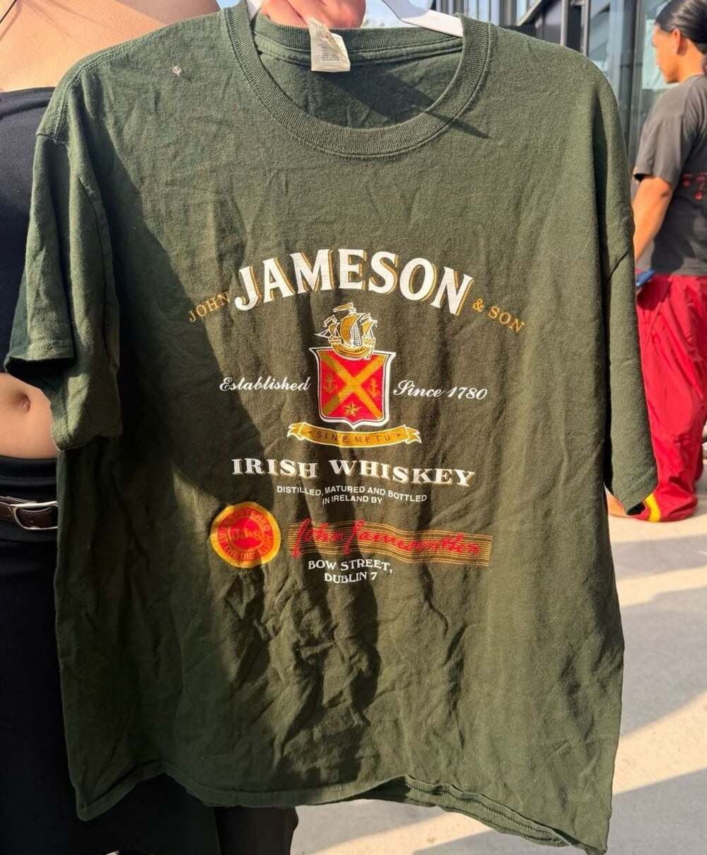 Gildan Heavy Cotton Jameson Irish Whiskey Green T-Shirt